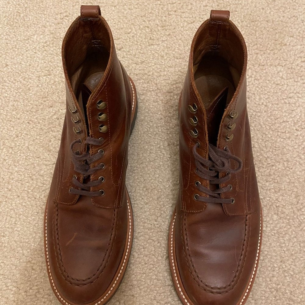 Men's J.Crew Kenton pacer boots in Chromexcel® leather | Size 11